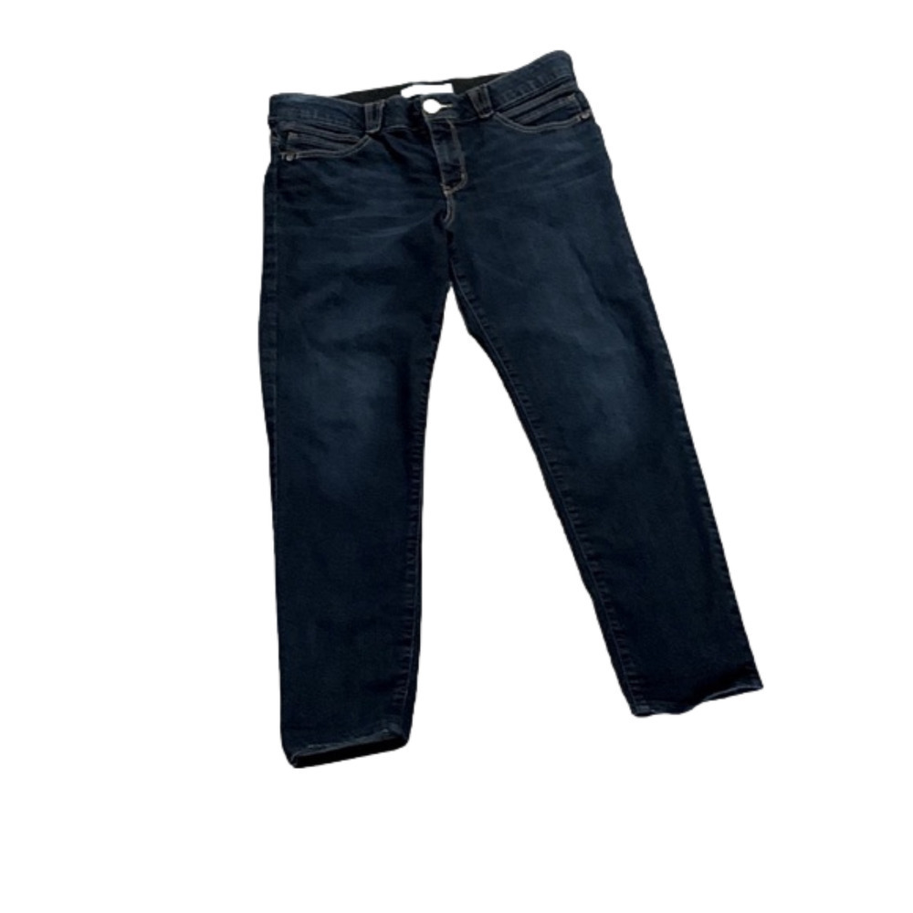 Democracy Artisan Crafted Jeans, Size 14, Dark Wash Blue Denim.